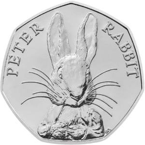 Peter Rabbit 50p 2016