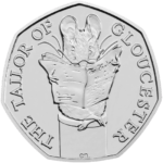 50p Coin Values 11 The Tailor of Gloucester 50p