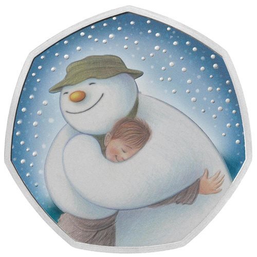 2020 The Snowman 50p Coin